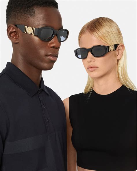 versace sunglasses black medusa